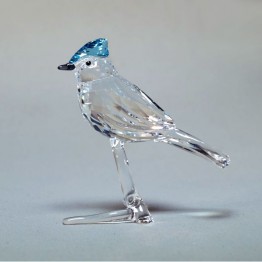 Swarovski Kristal | Silver Crystal | Gevederde Schoonheden | Blauwe Gaai | 5470647